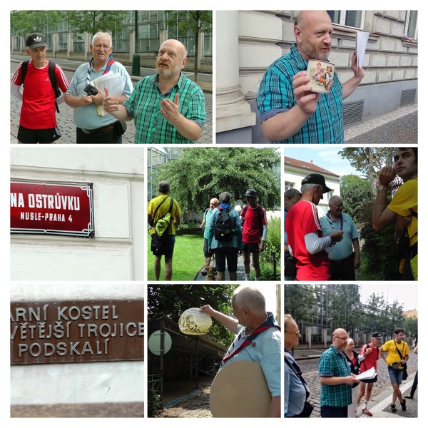 Setk�n� u rodn�ho domu Jaroslava Foglara - 6. 7. 2018