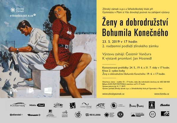 �eny a dobrodru�stv� Bohumila Kone�n�ho ve Zl�n�