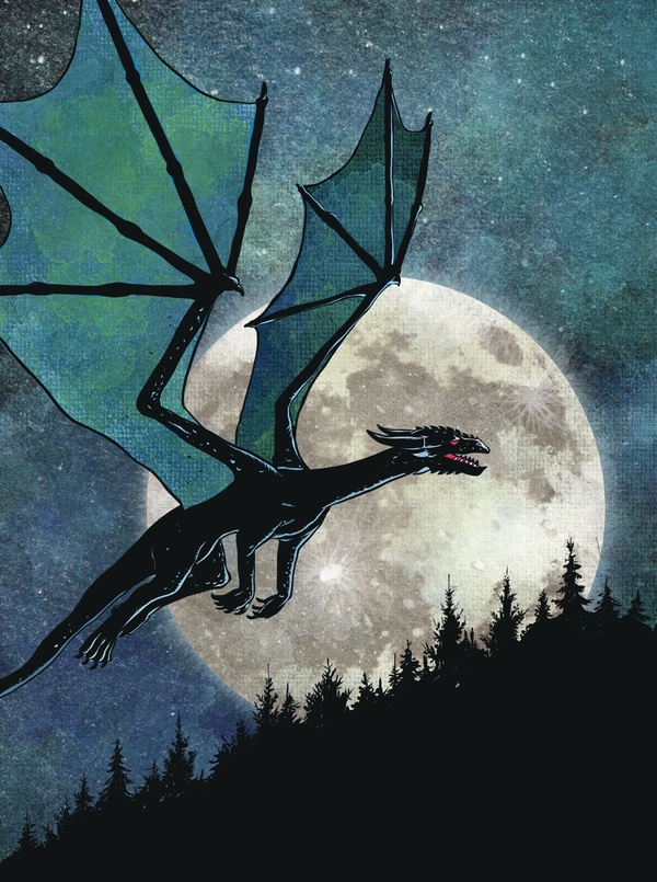 Petr Hugo �lik � Z�hada dra��ho kl��e. Ilustrace Petr Morkes