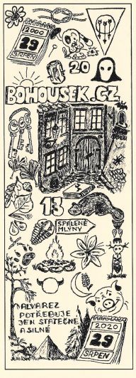Bohou�ek - pam�tn� l�ste�ek k 20. v�ro��