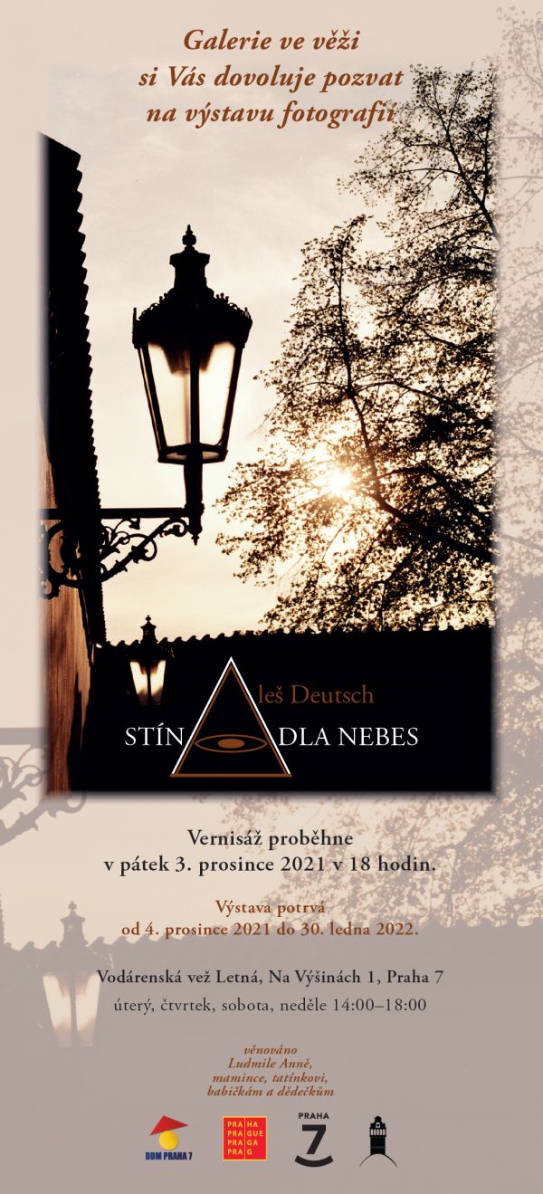 St�nadla nebes - fotografick� v�stava Ale�e Deutsche